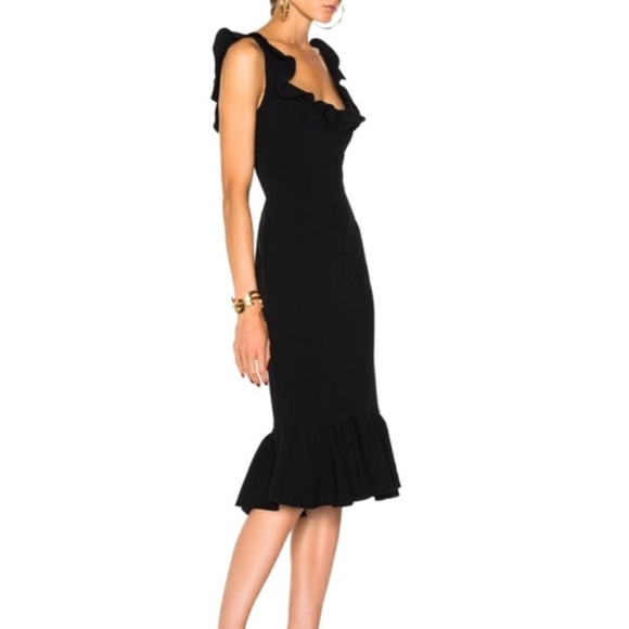 Cinq a sept little black mini dress size 0 - Picture 3 of 6